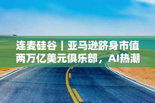 连麦硅谷｜亚马逊跻身市值两万亿美元俱乐部，AI热潮助推