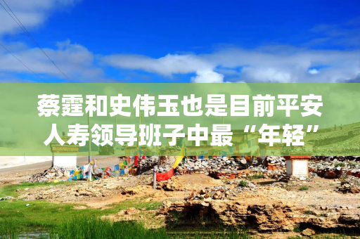 蔡霆和史伟玉也是目前平安人寿领导班子中最“年轻”的两位高管