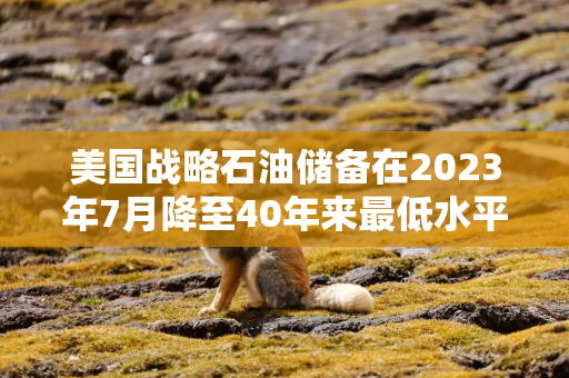 美国战略石油储备在2023年7月降至40年来最低水平