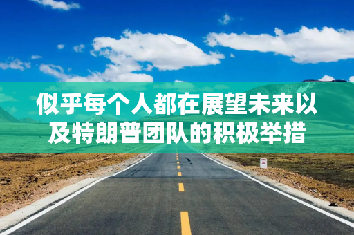 似乎每个人都在展望未来以及特朗普团队的积极举措