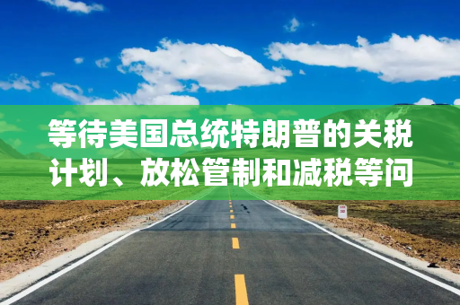 等待美国总统特朗普的关税计划、放松管制和减税等问题的发展