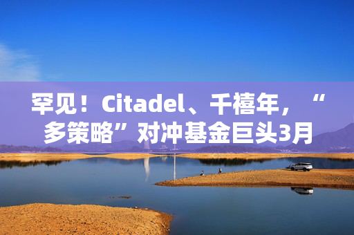 罕见！Citadel、千禧年，“多策略”对冲基金巨头3月继续亏