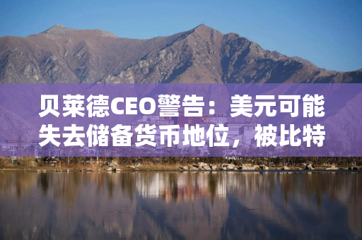 贝莱德CEO警告：美元可能失去储备货币地位，被比特币取代