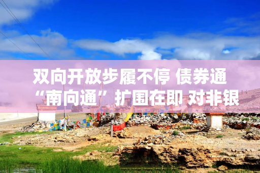 双向开放步履不停 债券通“南向通”扩围在即 对非银机构影响几何？