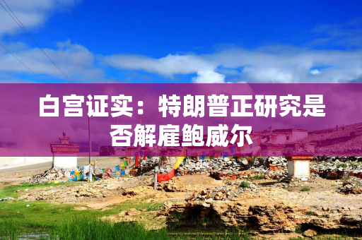 白宫证实：特朗普正研究是否解雇鲍威尔