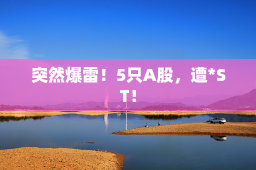 突然爆雷！5只A股，遭*ST！