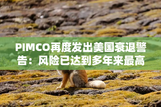 PIMCO再度发出美国衰退警告：风险已达到多年来最高水平！