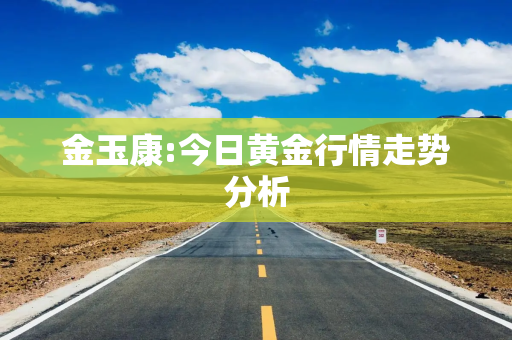 金玉康:今日黄金行情走势分析