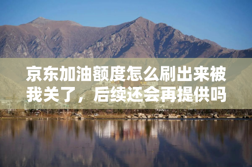 京东加油额度怎么刷出来被我关了，后续还会再提供吗？