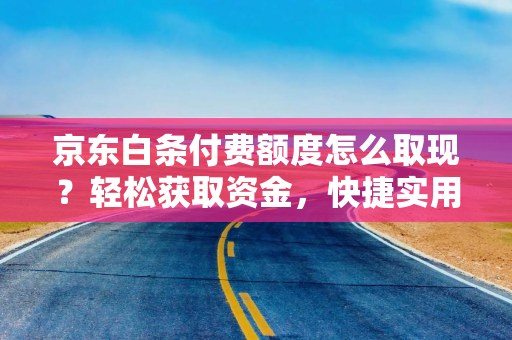 京东白条付费额度怎么取现？轻松获取资金，快捷实用