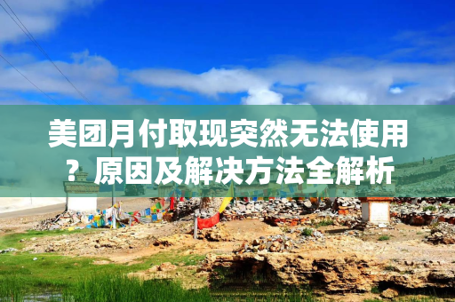 美团月付取现突然无法使用？原因及解决方法全解析
