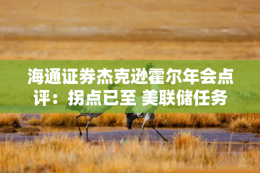 海通证券杰克逊霍尔年会点评：拐点已至 美联储任务完成在即？