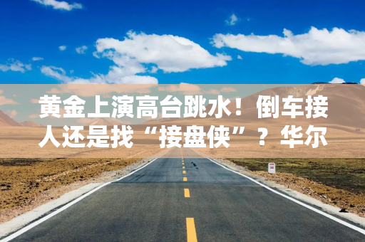 黄金上演高台跳水!倒车接人还是找“接盘侠”?华尔街激辩不休
