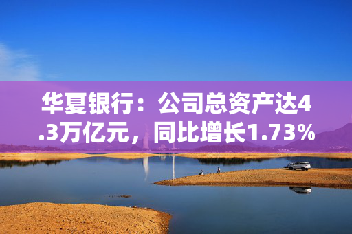 华夏银行：公司总资产达4.3万亿元，同比增长1.73%