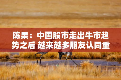 陈果：中国股市走出牛市趋势之后 越来越多朋友认同重估中国资产