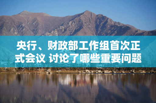 央行、财政部工作组首次正式会议 讨论了哪些重要问题？