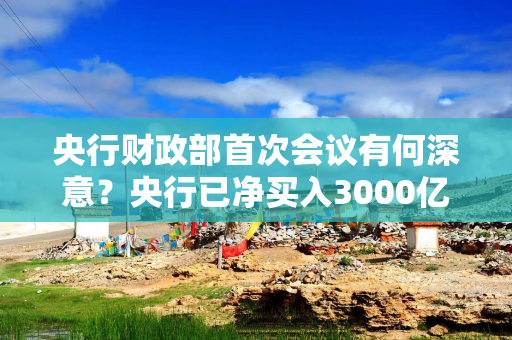 央行财政部首次会议有何深意？央行已净买入3000亿国债 财政货币协同必要性大幅抬升
