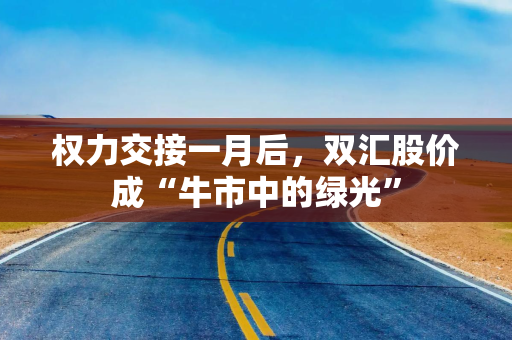 权力交接一月后，双汇股价成“牛市中的绿光”