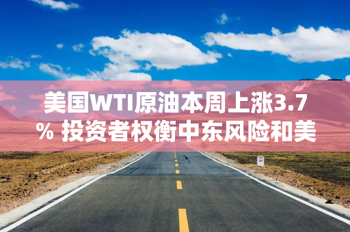 美国WTI原油本周上涨3.7% 投资者权衡中东风险和美国大选
