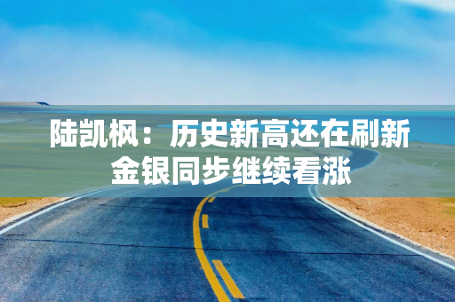 陆凯枫：历史新高还在刷新 金银同步继续看涨