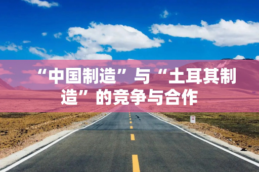 “中国制造”与“土耳其制造”的竞争与合作