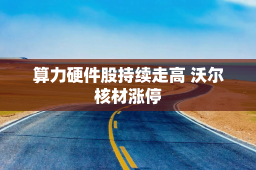 算力硬件股持续走高 沃尔核材涨停