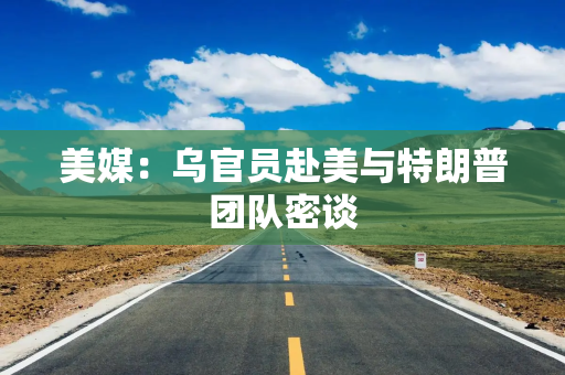 美媒：乌官员赴美与特朗普团队密谈