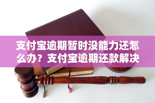 支付宝逾期暂时没能力还怎么办？支付宝逾期还款解决办法推荐
