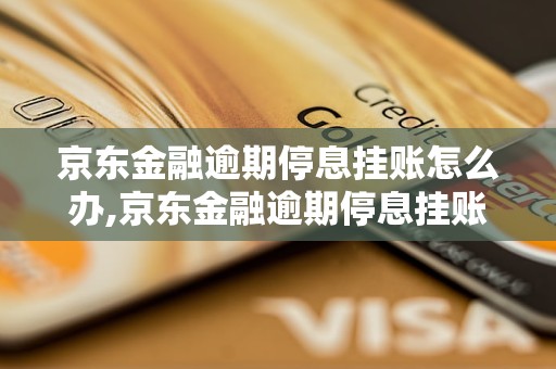 京东金融逾期停息挂账怎么办,京东金融逾期停息挂账后果严重吗