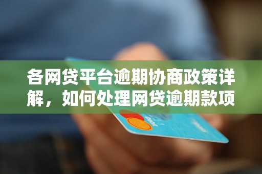 各网贷平台逾期协商政策详解，如何处理网贷逾期款项