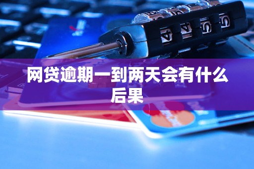 网贷逾期一到两天会有什么后果