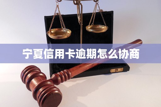 宁夏信用卡逾期怎么协商