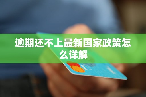 逾期还不上最新国家政策怎么详解