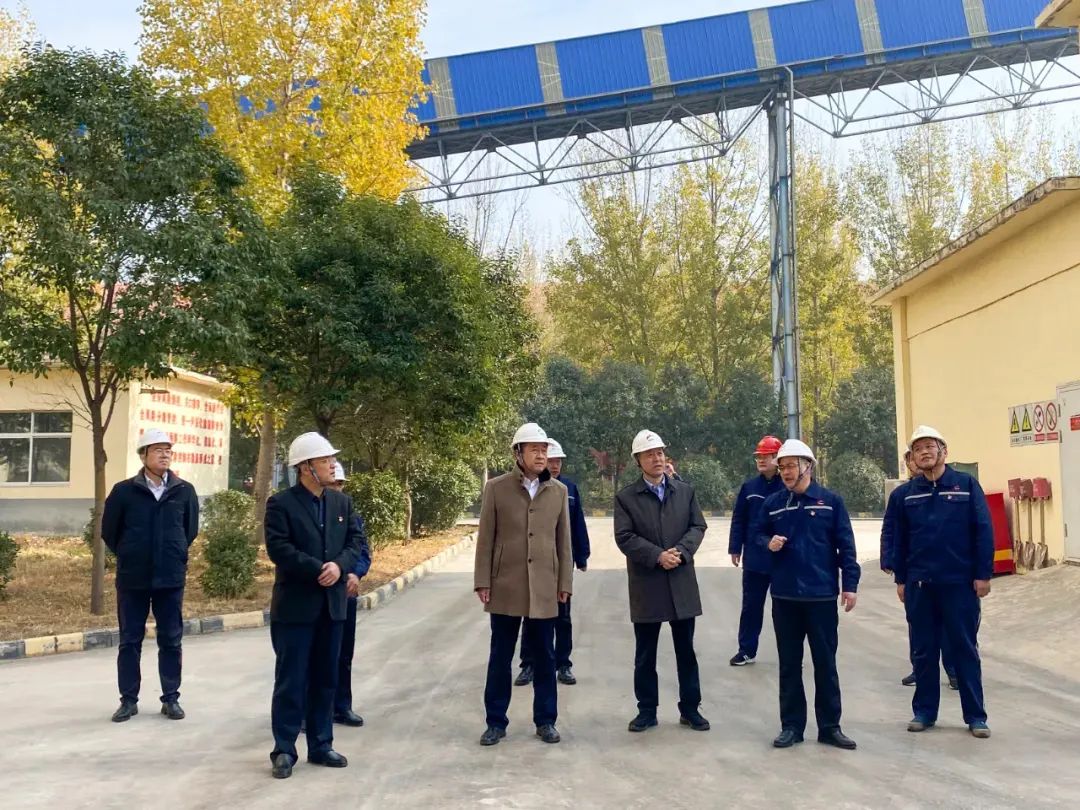 山水集团董事长滕永军调研鲁南运营区辉县公司