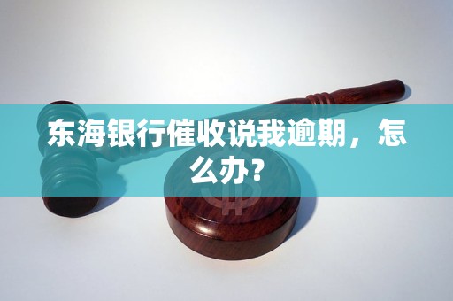 东海银行催收说我逾期，怎么办？