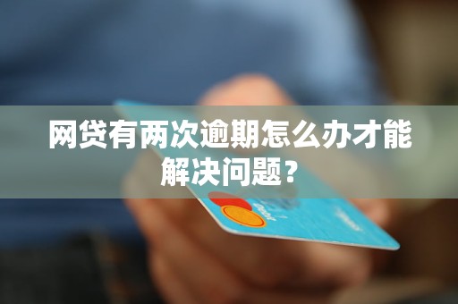 网贷有两次逾期怎么办才能解决问题？