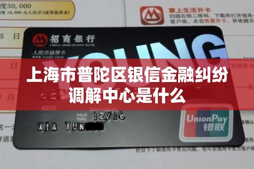 上海市普陀区银信金融纠纷调解中心是什么
