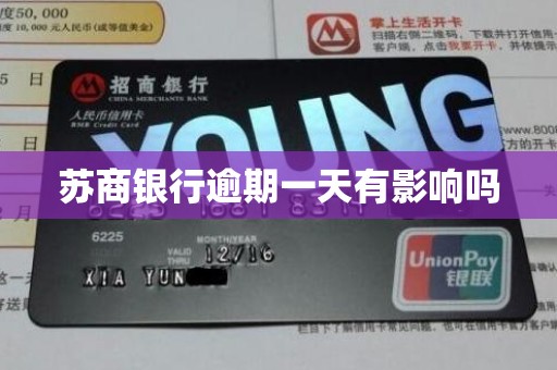 苏商银行逾期一天有影响吗