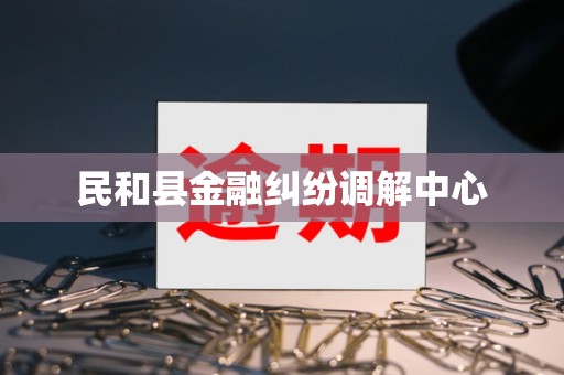 民和县金融纠纷调解中心
