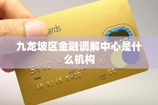 九龙坡区金融调解中心是什么机构
