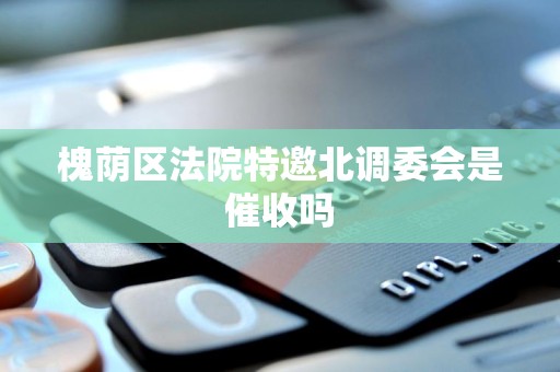 槐荫区法院特邀北调委会是催收吗