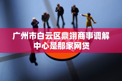 广州市白云区鼎翊商事调解中心是那家网贷