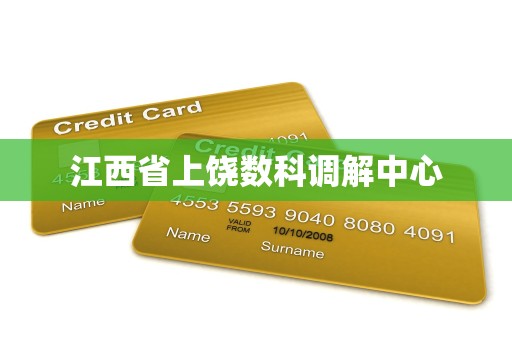 江西省上饶数科调解中心