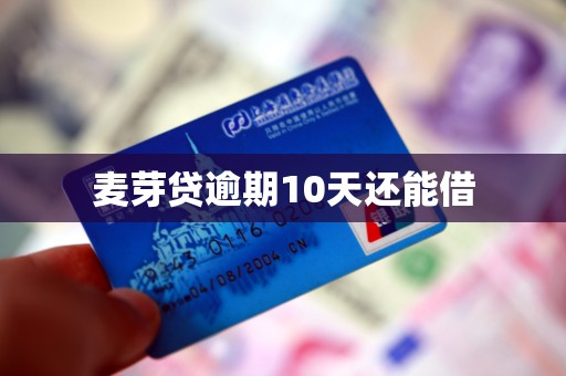 麦芽贷逾期10天还能借