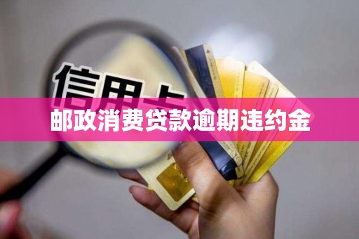 邮政消费贷款逾期违约金
