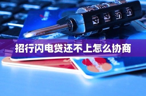 招行闪电贷还不上怎么协商