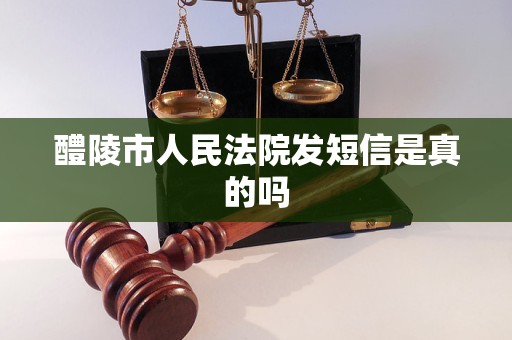 醴陵市人民法院发短信是真的吗