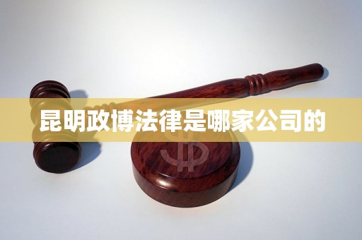 昆明政博法律是哪家公司的
