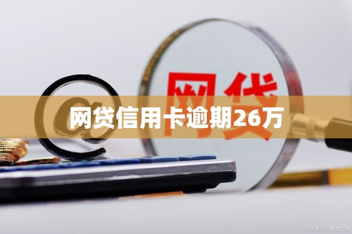 网贷信用卡逾期26万