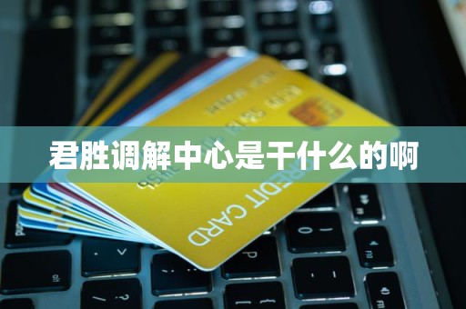 君胜调解中心是干什么的啊